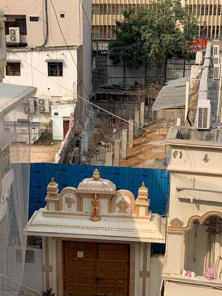 ISKCON North Gate Extension project makes steady progress…